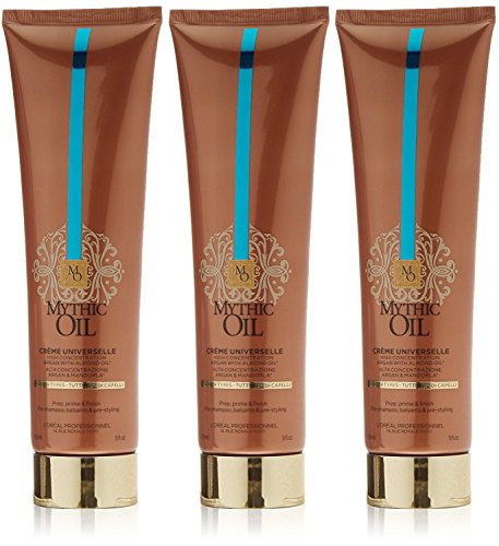 Loreal - Juego de 3 botes de crema de aceite místico universal (150 ml)