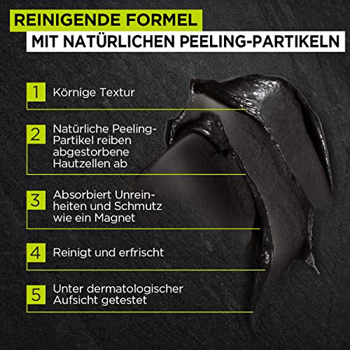 L'Oréal Men Expert Pure Charcoal - Exfoliante facial antiimperfecciones (2 unidades de 100 ml)