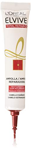 L'Oreal Paris Elvive Total Repair 5 Ampolla Reparadora para El Pelo Dañado - 18 ml, Paquete de 6