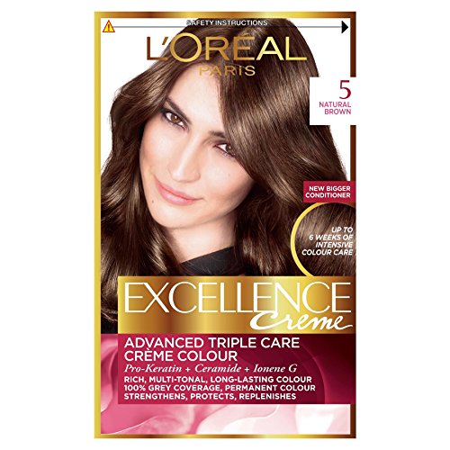 L'Oreal Paris Excellence - Crema triple Care Colour 5 Natural Brown