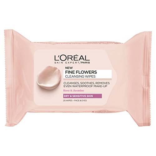 L'Oreal Paris Flores Delicadas - Leche de limpieza, limpia, desmaquilla y nutre
