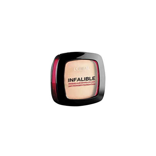 L'Oréal Paris - Infallible 24H, Maquillaje en Polvo Compacto, Tono 225