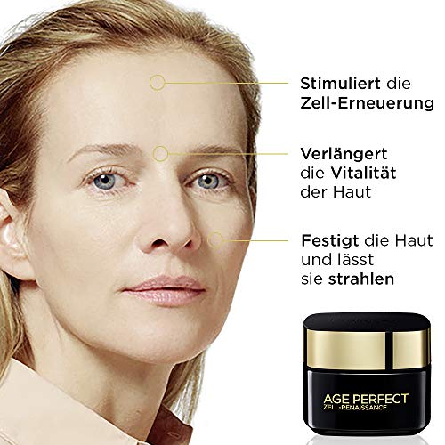 L'Oréal Paris - Juego de cuidado facial regenerador de células para el día y la noche Age Perfect