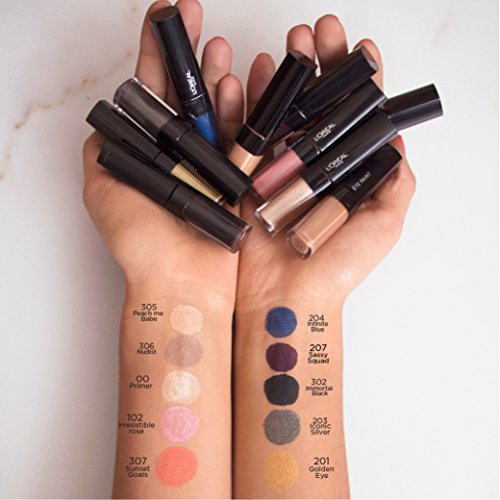 L’Oréal Paris Make-Up Designer LMU FAPInf.EyePaintNU 207 Sassy Squad sombra de ojos Nude Satén - Sombras de ojos (Nude, Sassy Squad, 1 Colores, Satén, Líquido, Mujeres)