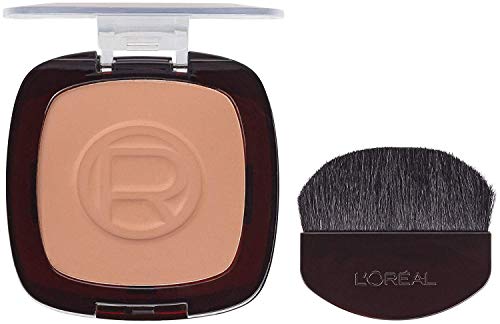 L'Oréal Paris – Polvo de sol de alta adherencia Glam Bronze Mono 09 canela (lote de 3)