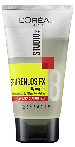 L'oréal paris - Studio line spurenlos fx gel fijador ultra fuerte, (1 x 150 ml)