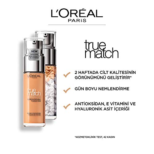 L'Oréal Paris True Match Podkład idealnie dopasowujący 3.D/3.W Golden Beige 30 ml