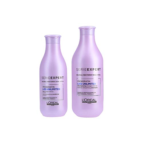 L'ORÉAL PROFESSIONNEL SERIE EXPERT LISS UNLIMITED Set Champú 300 ml + Acondicionador 200 ml