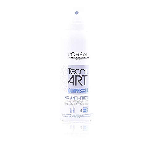 L'Oreal Tecni Art Fix Anti Frizz Spray Tamaño Comprimido Anti-Encrespamiento - 125 ml