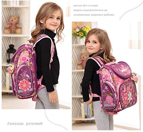 Los niños Lindos rusos de la impresión de la Historieta embroman ortopédicos protegen la Mochila de los niños del Hombro para Gilrs 10