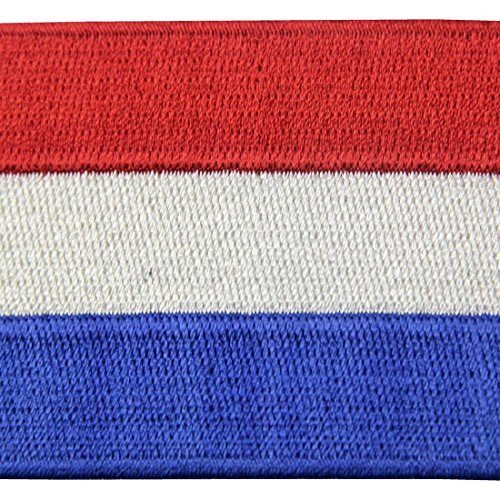 Los Países Bajos Bandera Bordada Holland Emblema Nacional Neerlandés De Hierro En Coser El Parche