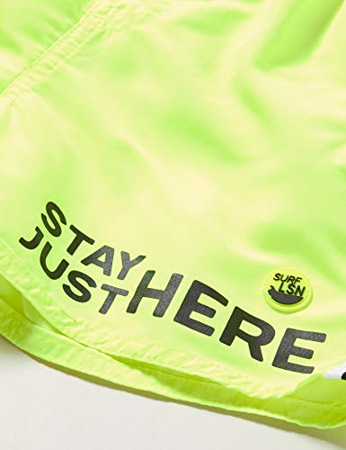 losan 013-4009AL Bañador, Amarillo (Amarillo Fluor 521), 14 años (Tamaño del Fabricante:14) para Niños