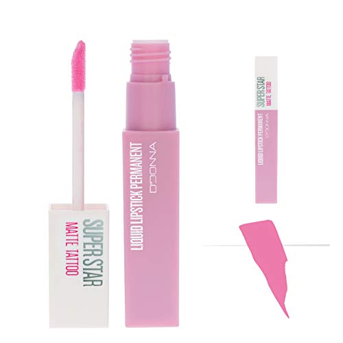 Lote Cia&Co 3 x Super Star Matte ROSAS - Barra de Labios Liquida Mate Tatto Permanente (Colores Rosas - Lote MY-01)