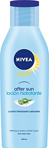 Lote Nivea Sun - Spray solar Protege&Broncea FP30 300 ml + loción After Sun 400 ml + crema solar facial antiedad antimanchas FP50 50 ml