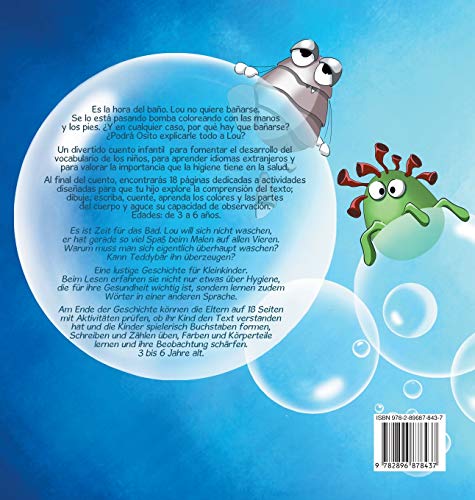 ¡Lou, es la hora del baño! - Es ist Zeit für dein Bad, Lou!