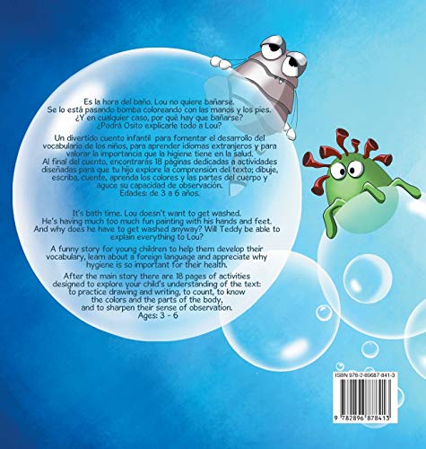 ¡Lou, es la hora del baño! - It's bath time, Lou!