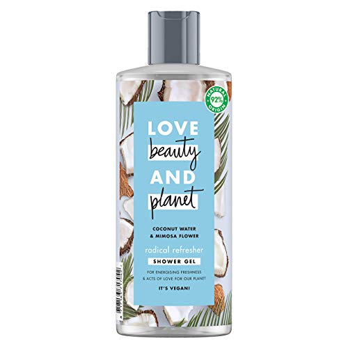 Love Beauty and Planet Gel de ducha agua de coco y flor de mimosa Radical Refresher - 500 ml