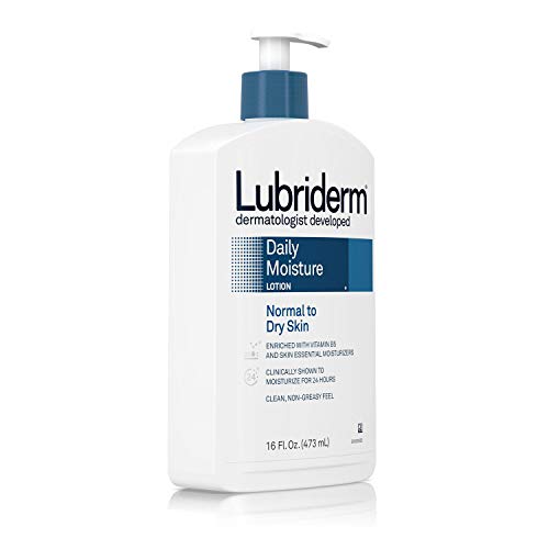 Lubriderm Daily Moisture Lotion Normal to Dry Skin, 16 Ounce by Lubriderm