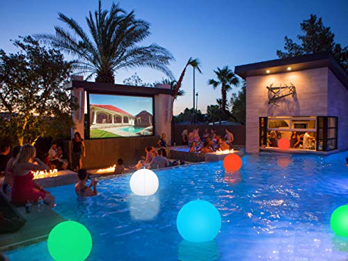 Luces Solares Inflable,Luz LED para Piscina,Luces Solar para Exteriores Resistente al agua IP68 Globo Solar,Lámpara de Bola de Piscina,Luz nocturna LED,Deco de fiesta para Piscina,Boda,Playa(2Pcs)