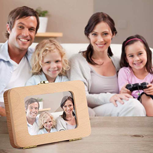 Luchild caja dientes leche ESPAÑOL, Caja para guardar dientes para niños y niñas, Regalo para niños en madera de souvenir, Acumulación de dientes - Español