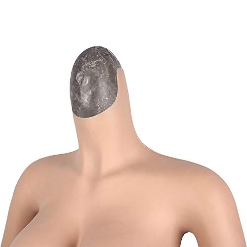 LUCKFY Las Formas del Pecho de Silicona Crossdresser - La Mitad del Cuerpo usable D Cup - Pecho Artificial Pechos Falsos para Travestismo Transgénero mastectomía del Pecho del reforzador,B