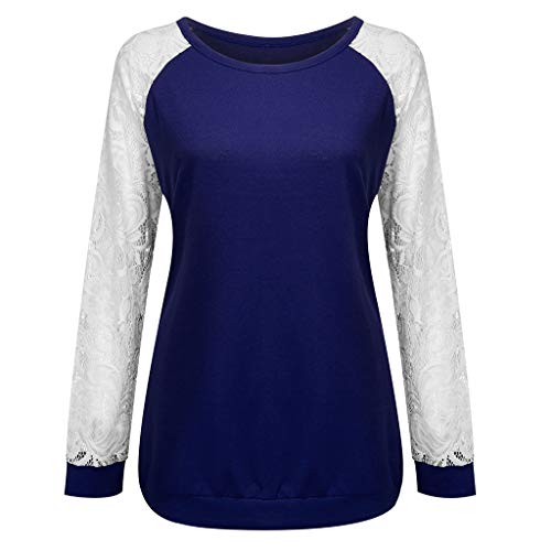 Luckycat Mujer Cuello Alto Transparente Mangas Largas Camiseta Blusa Elegante Moda Oficina Casual color sólido