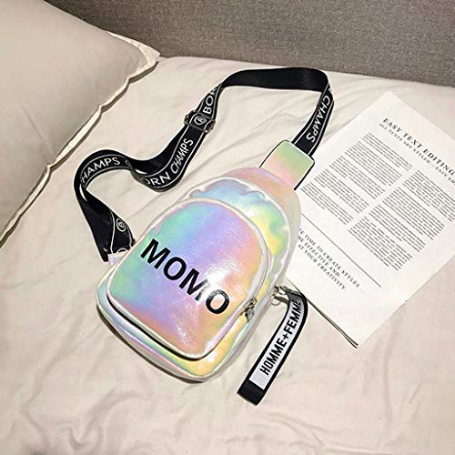 Luckycat Riñoneras de Moda Mujeres Hombres Impresión Deportes Senderismo Cinturón Running Cintura Bolsa Bolso Bandolera para Mujer con Cinturón para el Ombligo Bolsos de la cintura del cuero de la PU