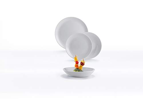 Luminarc DIWALI GRANIT Vajilla de vidrio, Opal, Gris