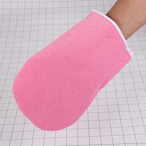 Lurrose 2 pares de guantes de tela de cera de parafina Calcetines Terapia de calor Tratamiento de spa Manopla