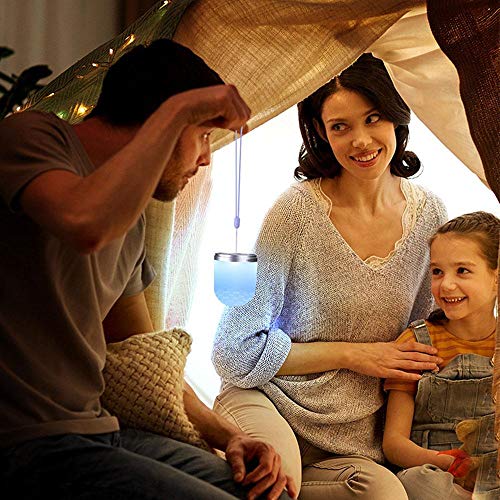 Luz De Noche para NiñOs con Control Remoto La Luz De Noche Led Recargable por USB PortáTil Puede Colgar La Luz De Noche RGB Se Puede Apagar AutomáTicamente DespuéS De 30 Minutos