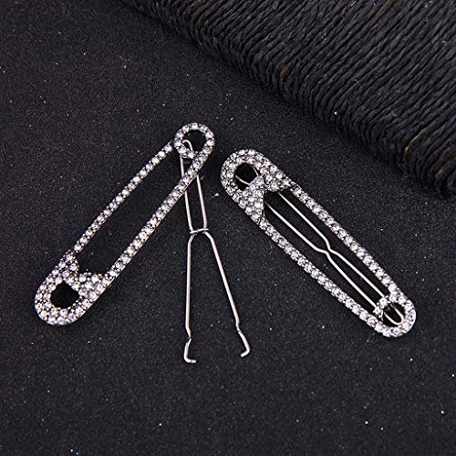 Lyguy - Horquilla para el Pelo, diseño de Rana con Brillantina