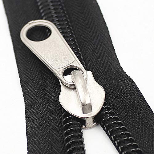 LYTIVAGEN Piezas de Repuesto de Cremallera, Kit de Reparación de Cremallera de 85 PCS, Cabezas de Cremallera con Herramienta de Alicantes par bolsas, Chaquetas, Jeans