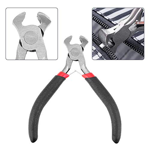 LYTIVAGEN Piezas de Repuesto de Cremallera, Kit de Reparación de Cremallera de 85 PCS, Cabezas de Cremallera con Herramienta de Alicantes par bolsas, Chaquetas, Jeans