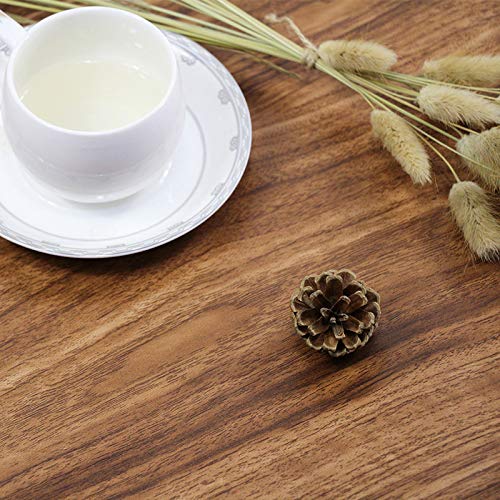 LZYMLG Madera Impresa De Papel Pintado Pegajoso Dormitorio Sala de estar Pegatinas De Pared Viejas Muebles Renovación Pegatinas Retro Decoración Del Hogar gris 45cm x 10m