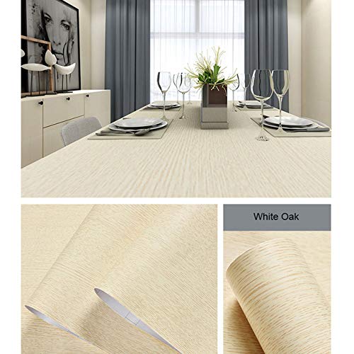 LZYMLG  Papel pintado autoadhesivo de PVC Rollo Armario Gabinete Puerta Muebles Imitación Madera Pegatinas Impermeable Etiqueta de la pared Cartel MW-26