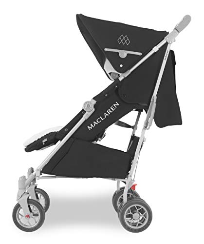 Maclaren Techno XLR WD1G150092 Silla de Paseo, Recién Nacidos hasta los 25 kg, Negro/Plata