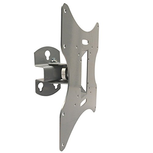 Maclean MC-501A S - Soporte de pared para pantalla TV LED LCD PLASMA para Panasonic, Philips, LG, Loewe, Medion, Samsung, Sharp, Hisense, Hitachi, Pioneer, Haier, Xoceco, Sony, TCL, KONKA, RCA, Toschiba, Orion, Fujitsu, Asus, Zoll 23", 24", 25", 26", 27",