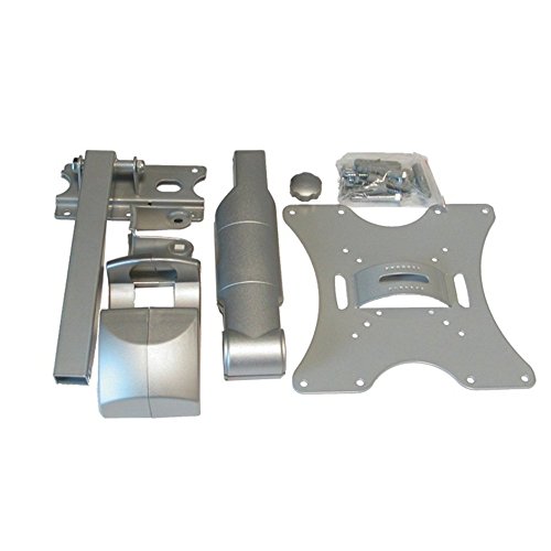 Maclean MC-501A S - Soporte de pared para pantalla TV LED LCD PLASMA para Panasonic, Philips, LG, Loewe, Medion, Samsung, Sharp, Hisense, Hitachi, Pioneer, Haier, Xoceco, Sony, TCL, KONKA, RCA, Toschiba, Orion, Fujitsu, Asus, Zoll 23", 24", 25", 26", 27",