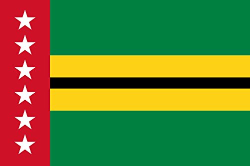 magFlags Bandera XL Departamento de Santander, Colombia | Bandera Paisaje | 2.16m² | 120x180cm