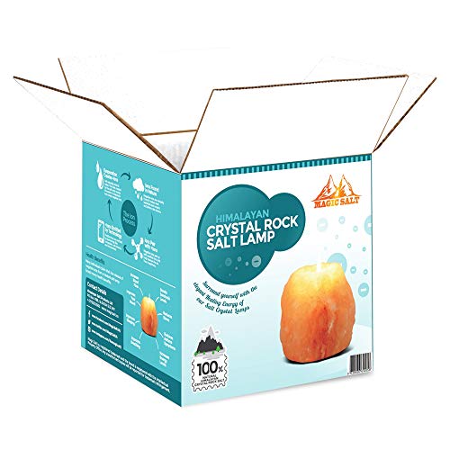 Magic Salt Base para Vela de té, Fina, de Roca de Sal cristalina del Himalaya Color Rosa, Natural, con Patas de plástico, Seres Queridos (Pink Candle Holder, 4)