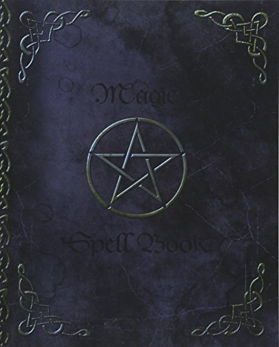 Magic Spell Book: of Shadows / Grimoire ( Gifts ) [ 90 Blank Attractive Spells Records & more * Paperback Notebook / Journal * Large * Pentacle ] (Magick Gifts)