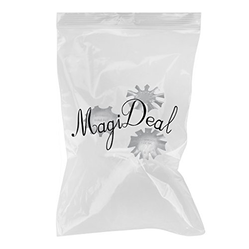 MagiDeal 3 Piezas Nail Art Edge Recortadora para Uñas de Acrílico Francés Modelado Edge Cutter Herramienta de Manicura de Diferentes Tamaños