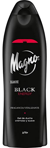 Magno Gel De Baño Magno Black - Fragancia con toques silvestres - 1 ud de 550ml