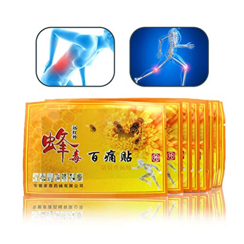 MAICOLA El Veneno de Abeja Bálsamo Etiquetas engomadas Dolor de Las articulaciones del Cuello Volver Masaje Corporal Relajación Pain Killer Tratamiento masajeador Corporal yesos Painkiller