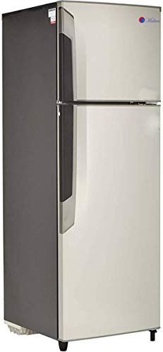 Makan Sleek Steel 330 L Frost Free Double Door Fridge, Refrigerator Freezer with Use of Low Energy