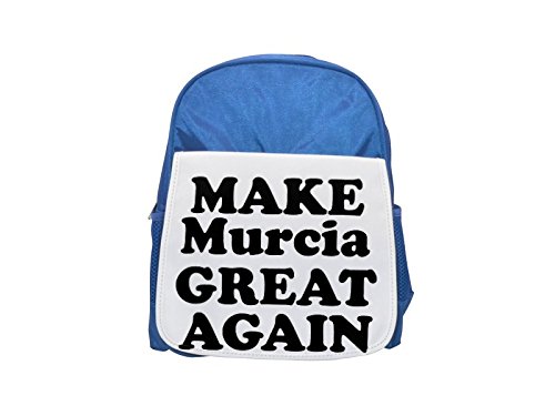 Make Murcia Great Again Printed Kid 's blue Backpack, cute Backpacks, cute small Backpacks, cute Black Backpack, Cool Black Backpack, Fashion Backpacks, Large Fashion Backpacks, Black Fashion Backpack