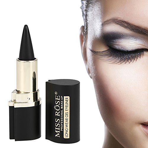 Makeup Cosmetic - Lápiz delineador de ojos de larga duración, no se corre, mate, lápiz de gel