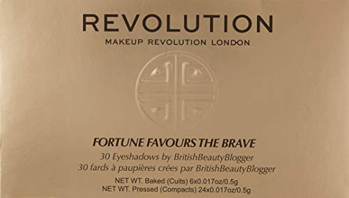 Makeup Revolution BBB Eyeshadow Palette Fortune Favours The Brave Paleta 30 cieni do powiek