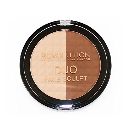 Makeup Revolution Duo Face Sculpt Palette Paleta do konturowania twarzy 15g