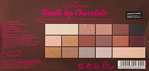 Makeup Revolution, Sombra de ojos - 22 gr.
